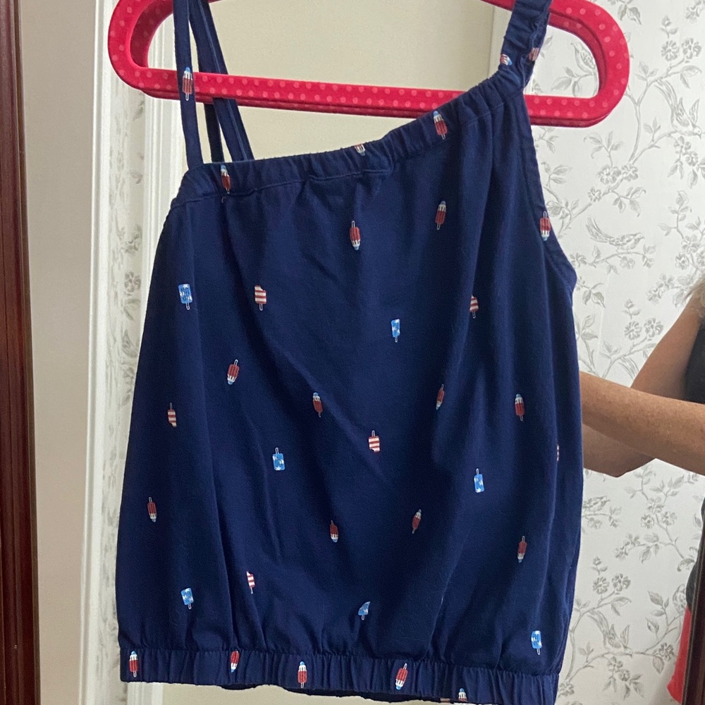 Carter's Blue Camisole with Ice Pop Print